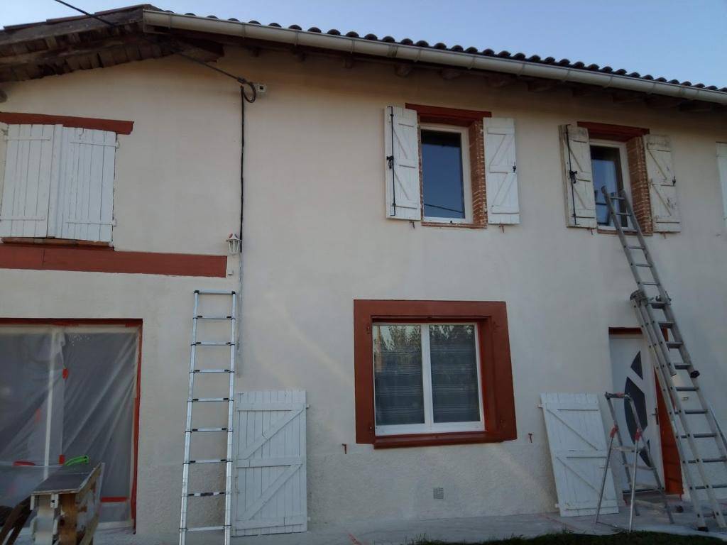 Nettoyage crépis à Lévignac