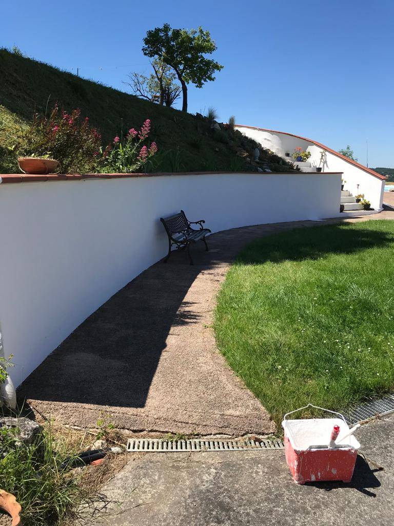 Peinture piscine Lévignac rénovée