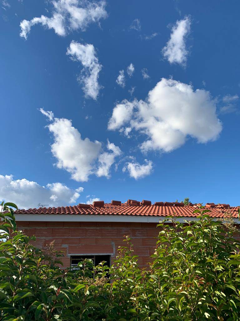 Nouvelle toiture en terre cuite