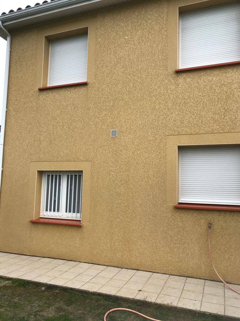 Rénovation façade à Lévignac