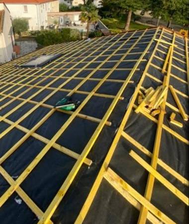 Toiture rénovée à Toulouse