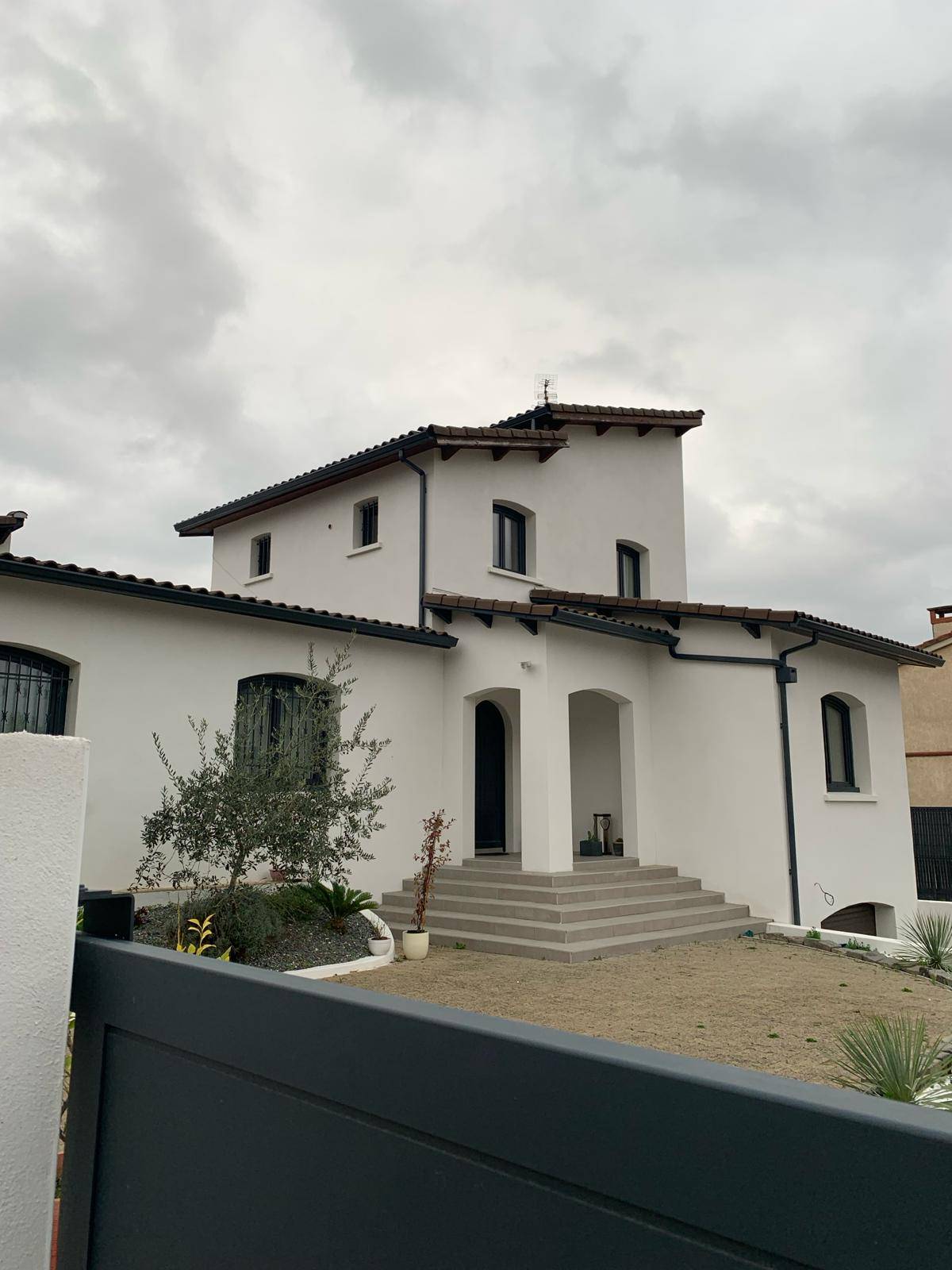 Crépi gratté à Toulouse