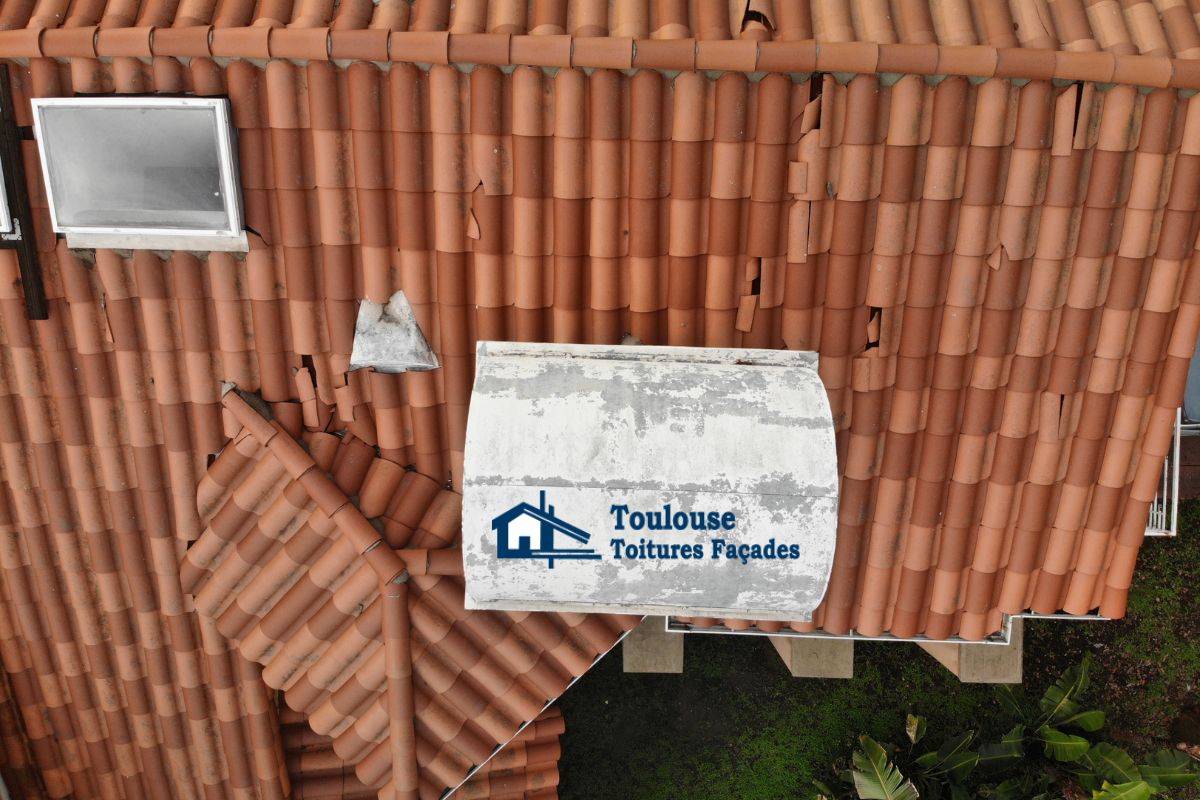 Toiture réparée à Ramonville