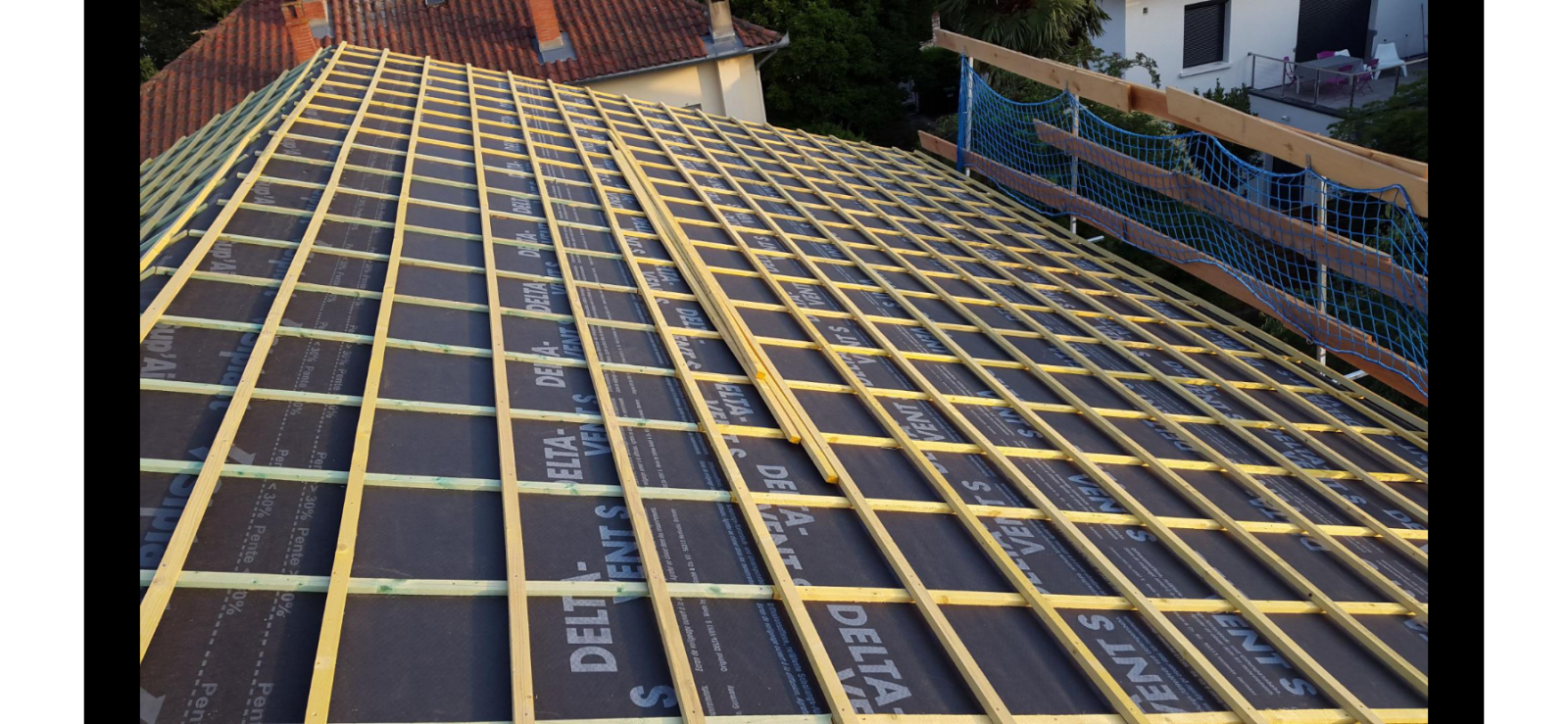 Toiture rénovée à Toulouse
