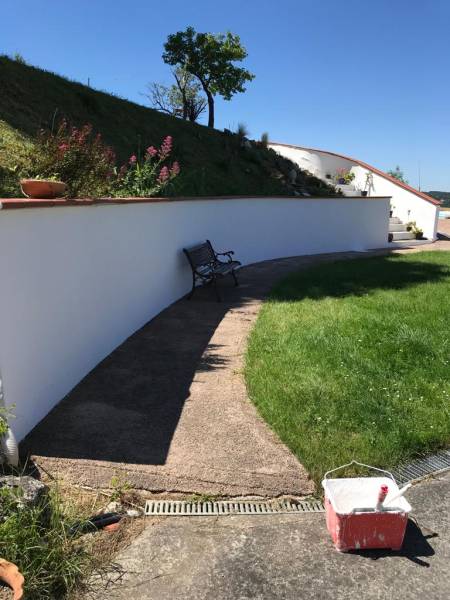 Peinture piscine Lévignac rénovée