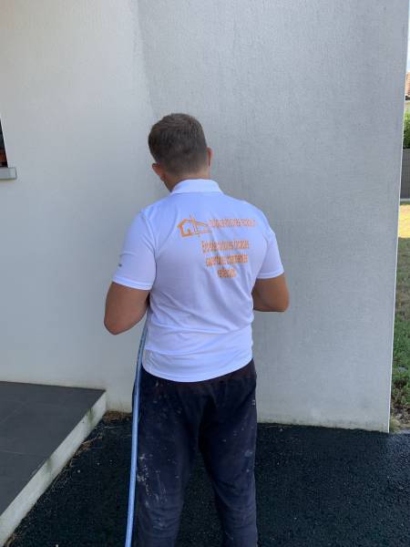 Façade propre sans pression