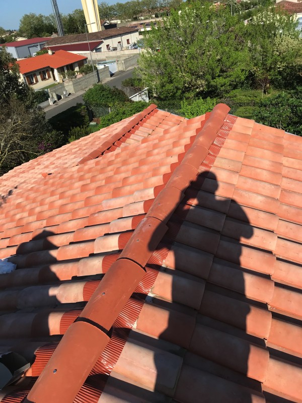 Nouveau faîtage à Balma