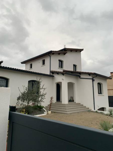 Crépi gratté à Toulouse