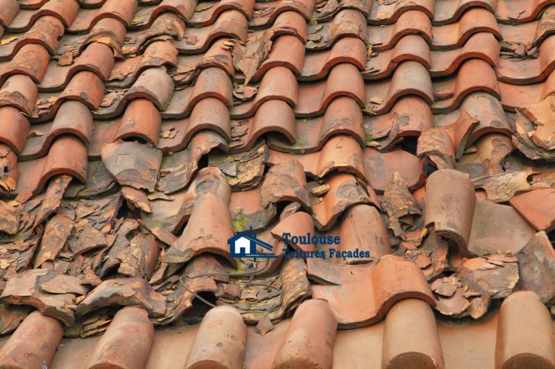 Toiture réparée aux Carmes