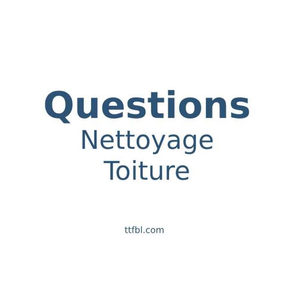 Nettoyage délicat des tuiles